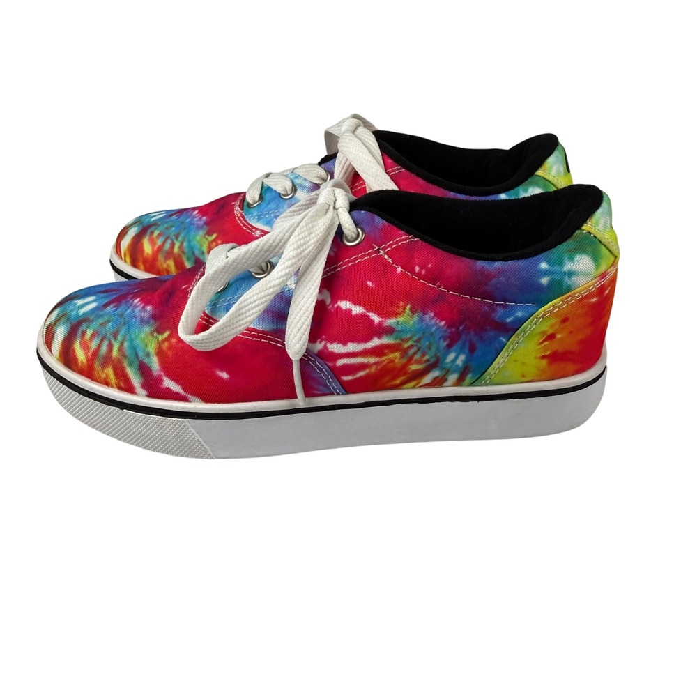 Heelys Kids Youth 4 Launch Tie Dye Roller Skate Shoes Retro Y2K with sole savers
